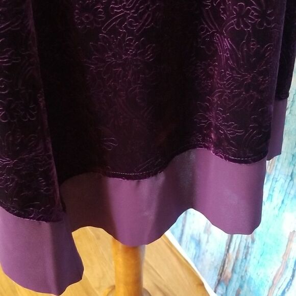 Altar'd State Embossed Velour Dress - Picture 8 of 15